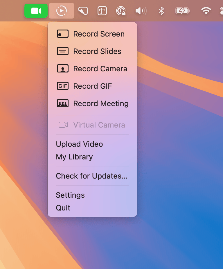 Screenshot of Rewatch on macOS