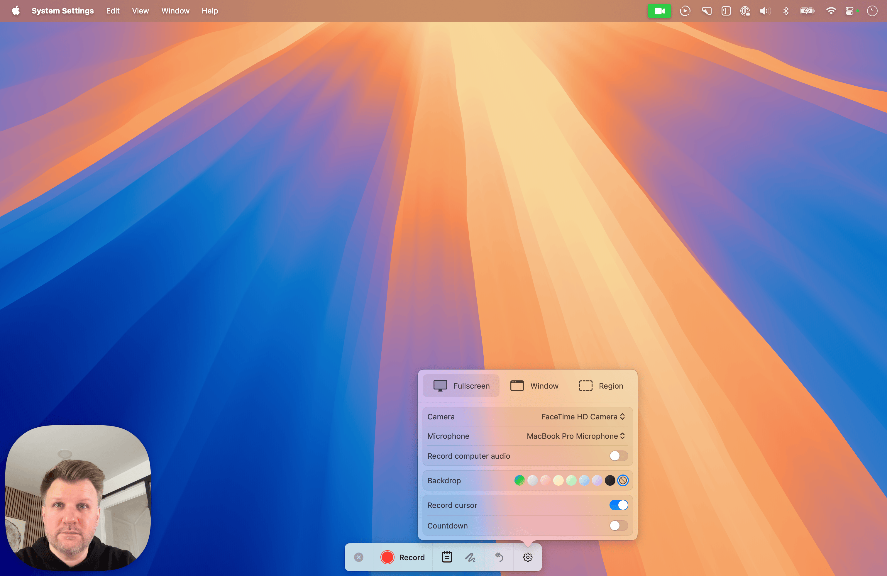 Screenshot of Rewatch on macOS
