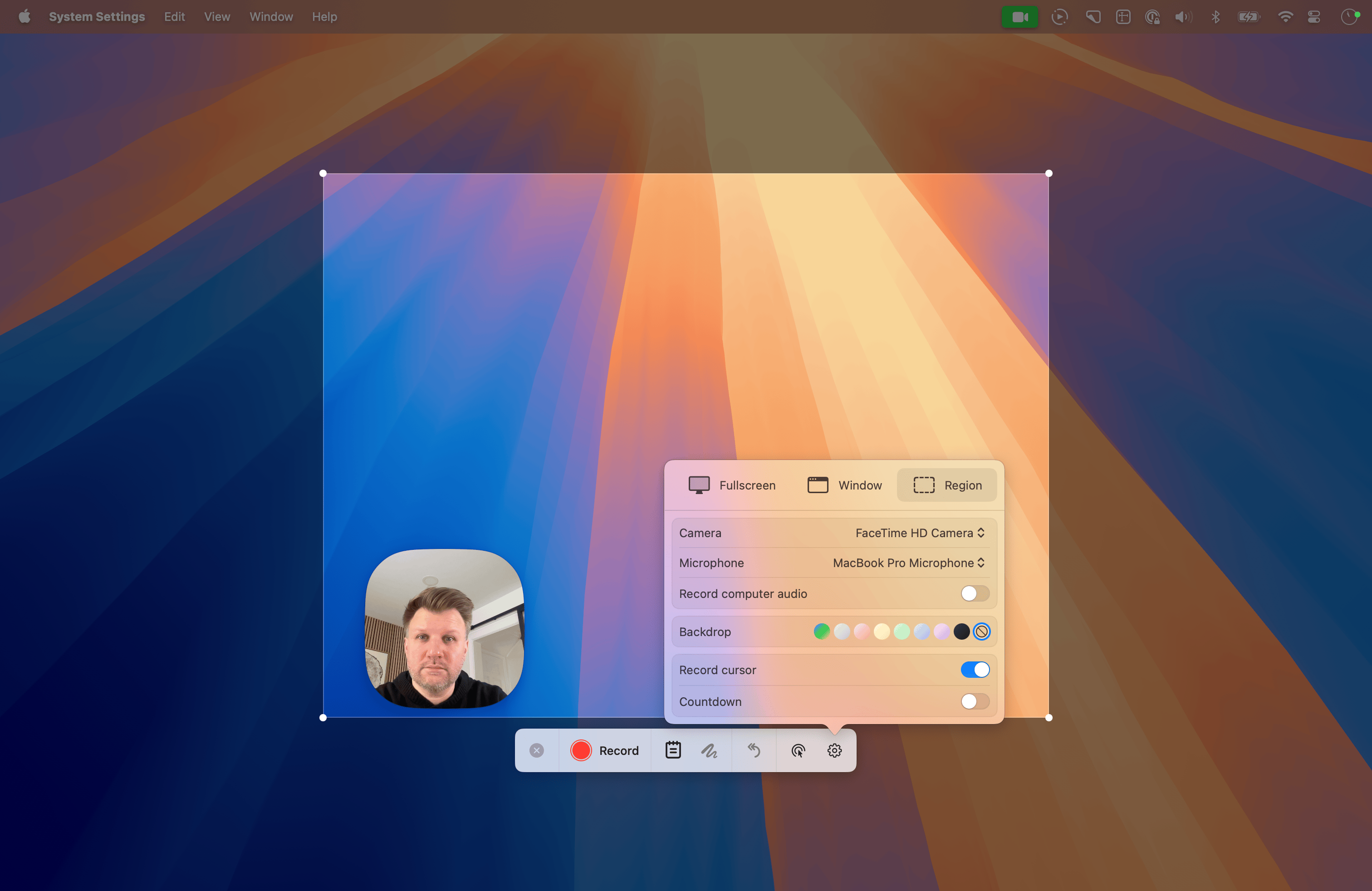 Screenshot of Rewatch on macOS